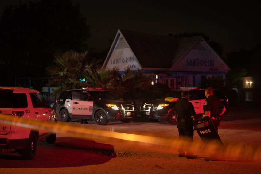 Austin police responds to a homicide incident in North Austin on the early hours on June 28, 2019. Police reported that officers nearby heard gunshots then found a crashed vehicle. Inside,  Joseph Anthony Aguilar Campos was found dead and slumped over. Police believe there was a gun battle and later arrested and charged John Paul Rivera for homicide.