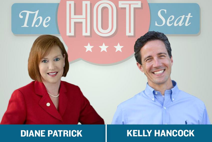 The Hot Seat - Arlington. Featuring Rep. Diane Patrick and Rep. Kelly Hancock.