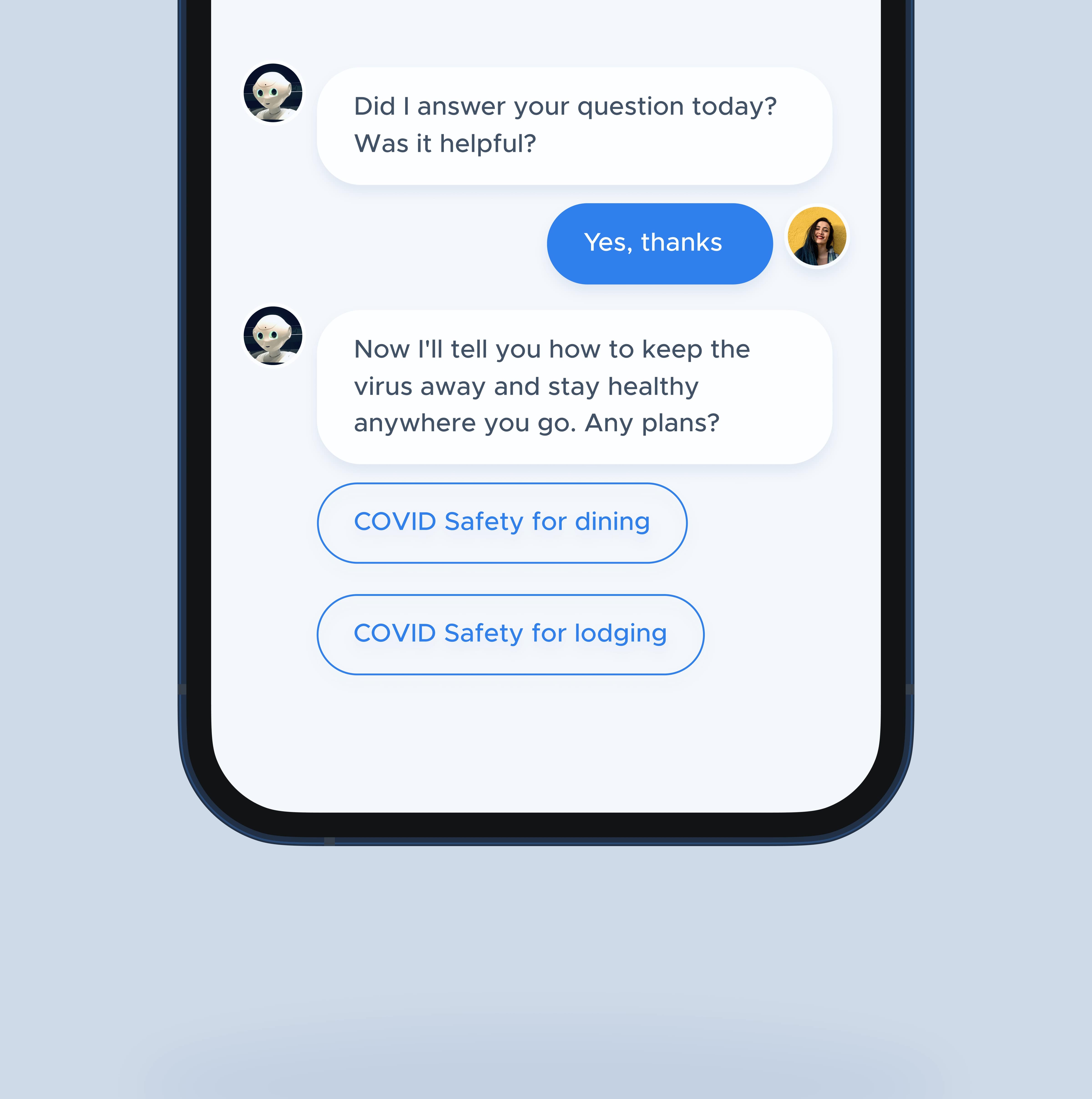 Chatbot example