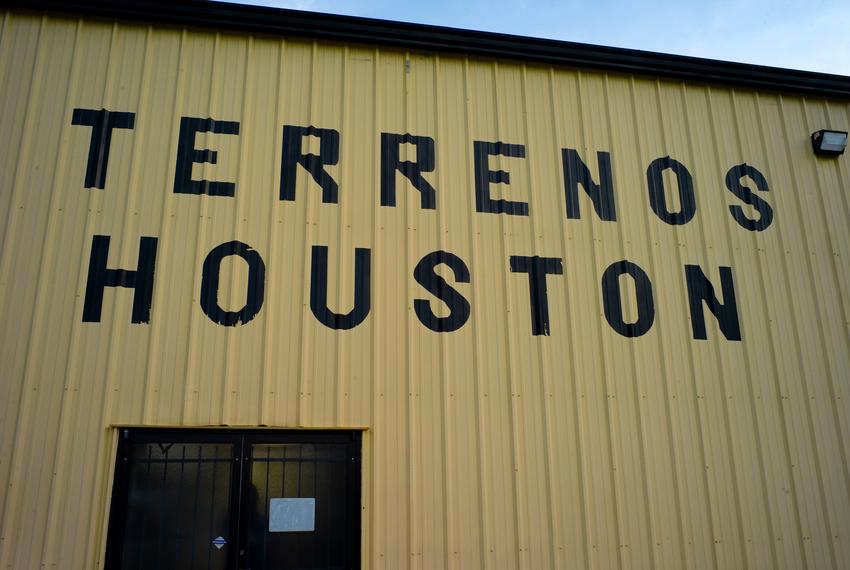 The Terrenos Houston building Monday, Oct. 2, 2023, in New Caney. Terrenos Houston is one of the major developers in the Colony Ridge area.