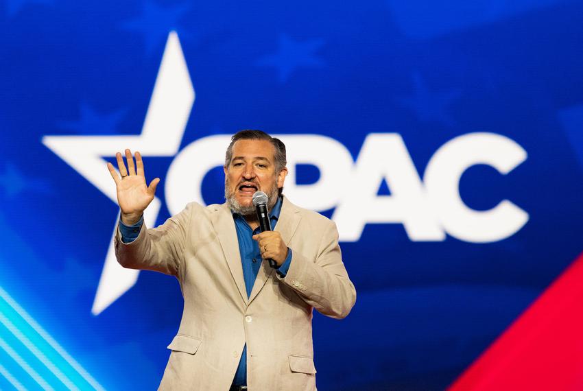 U.S. Sen. Ted Cruz, R-Texas, speaks at the Conservative Political Action Conference in Dallas on Aug. 5, 2022.