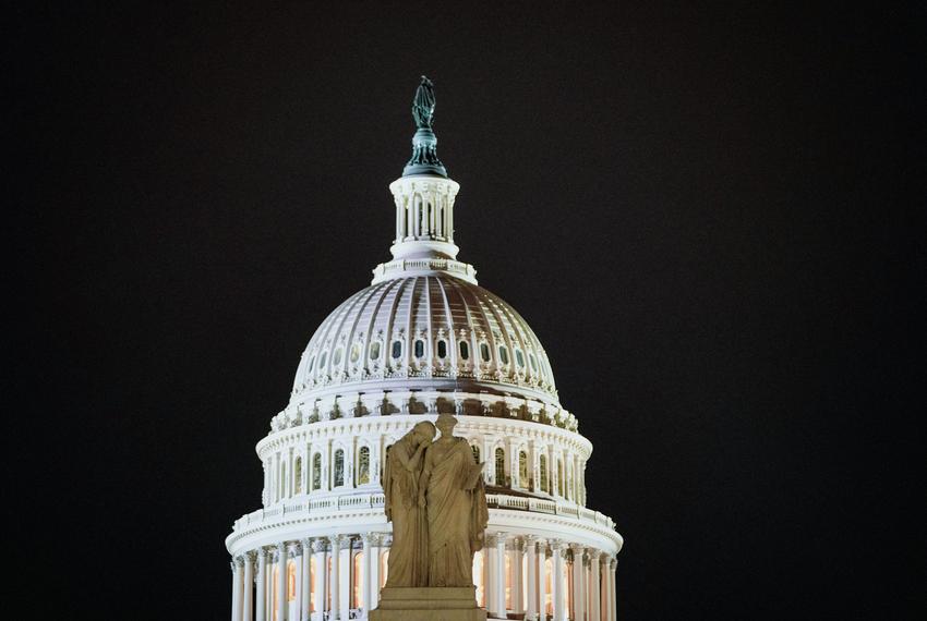 The U.S. Capitol in Washington on January 6, 2022.