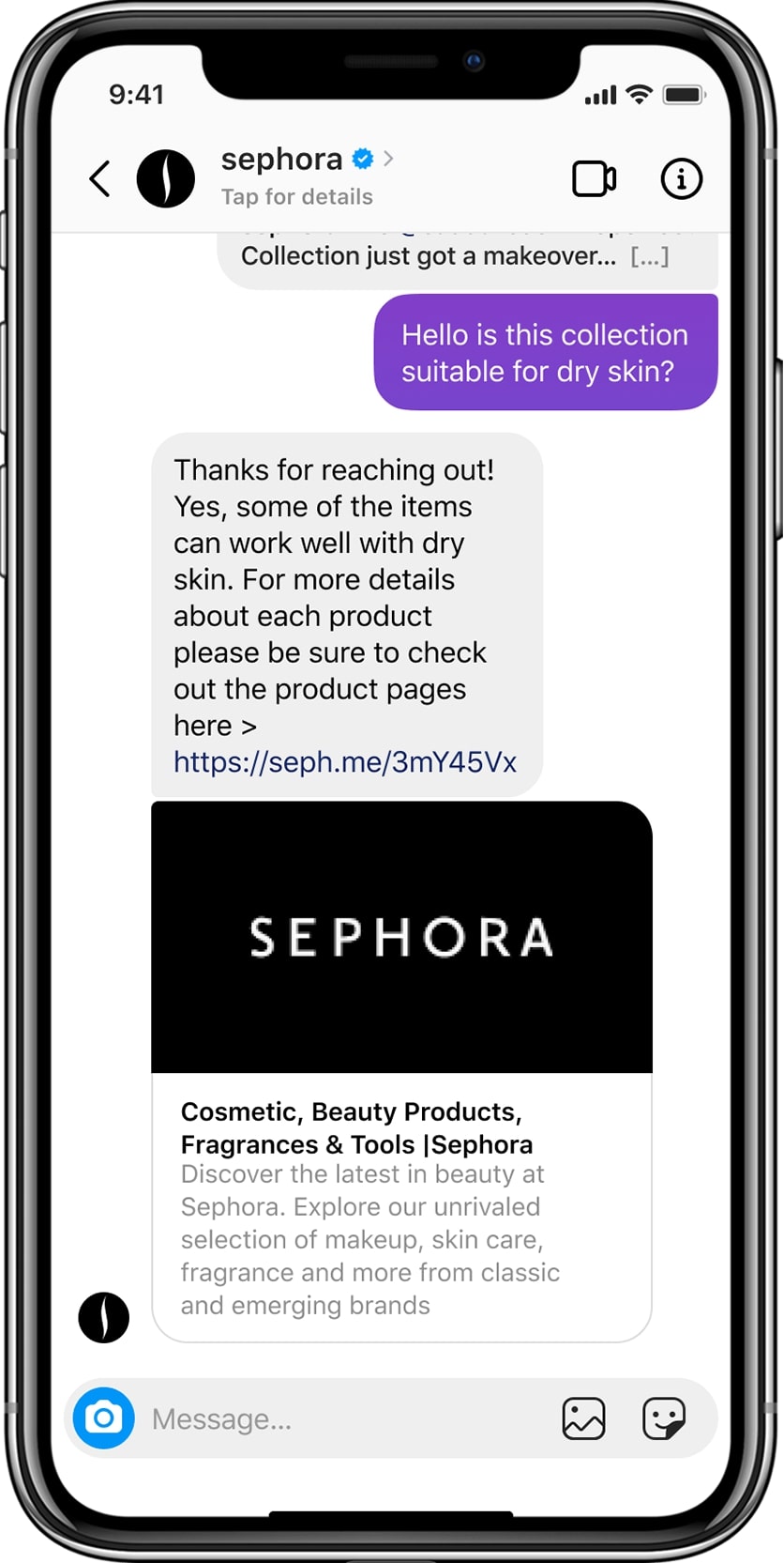 instagram sephora bot