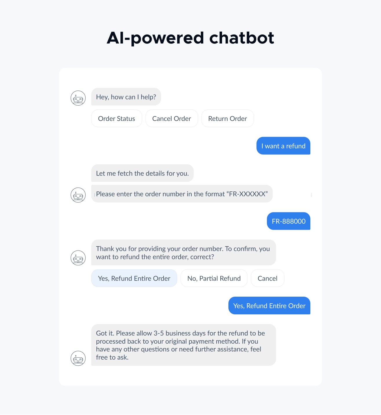 AI chatbot